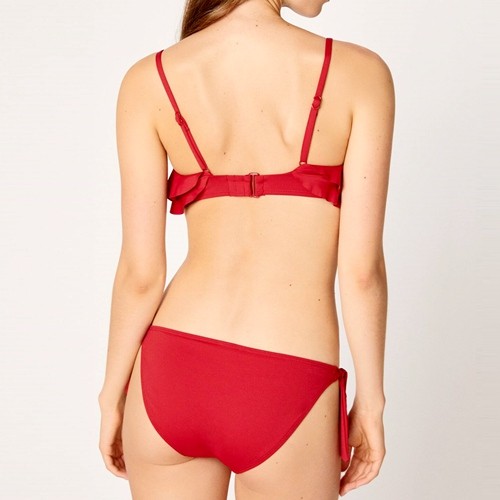 Frill Bikini - Colour Flag Red