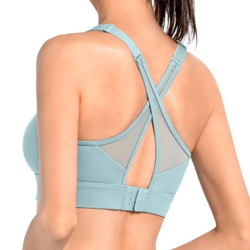 YGT207-Sport Bra Low-cut Mesh